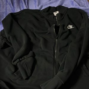 Black Nike zip up Jacket